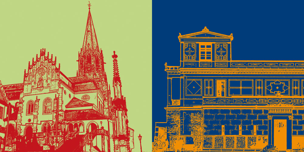 Leinwandbild Classics - Deutschland - Aschaffenburg - 8811