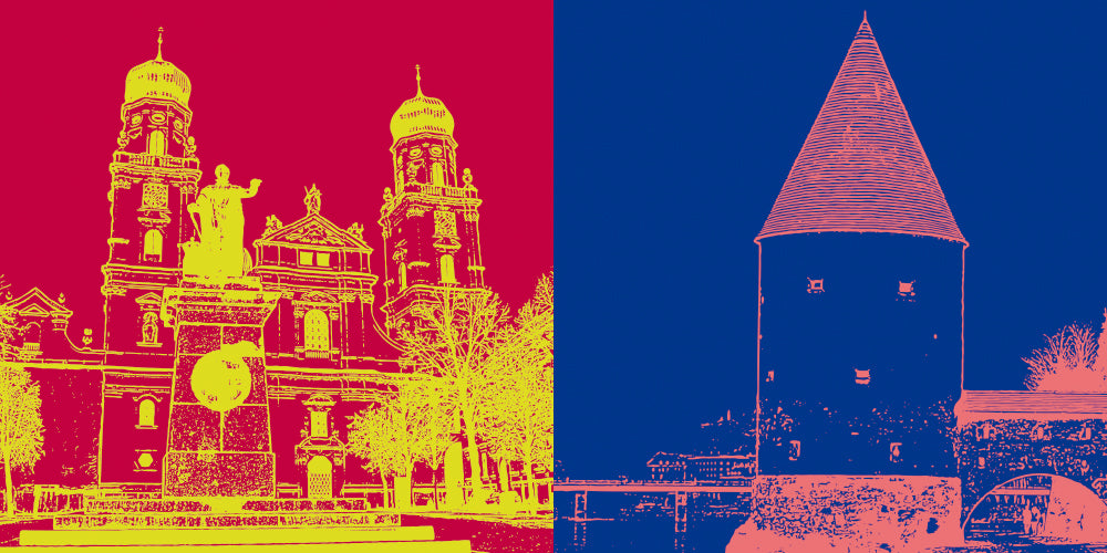 Leinwandbild Classics - Deutschland - Passau - 8900