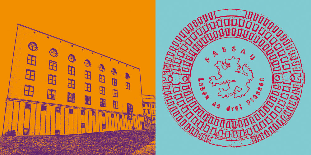 Leinwandbild Classics - Deutschland - Passau - 8901