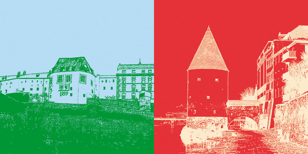 Leinwandbild Classics - Deutschland - Passau - 8903