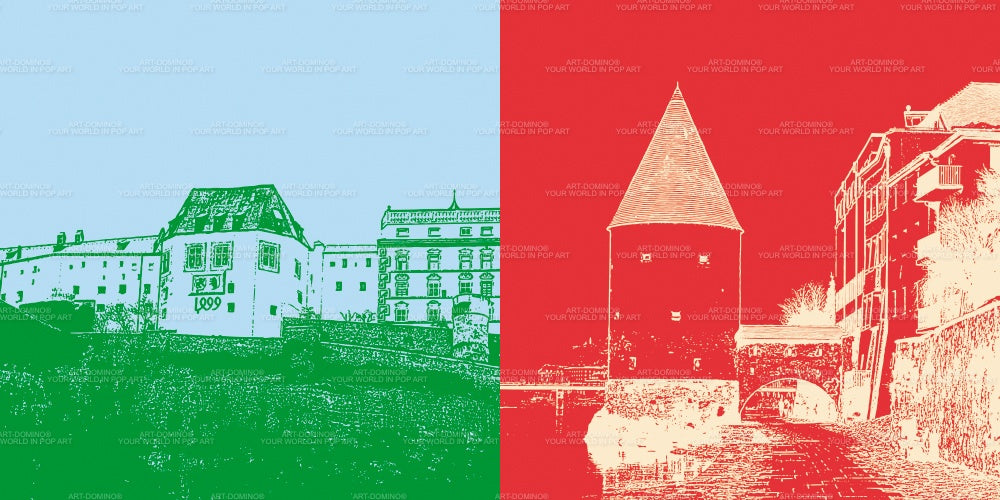 Leinwandbild Classics - Deutschland - Passau - 8903
