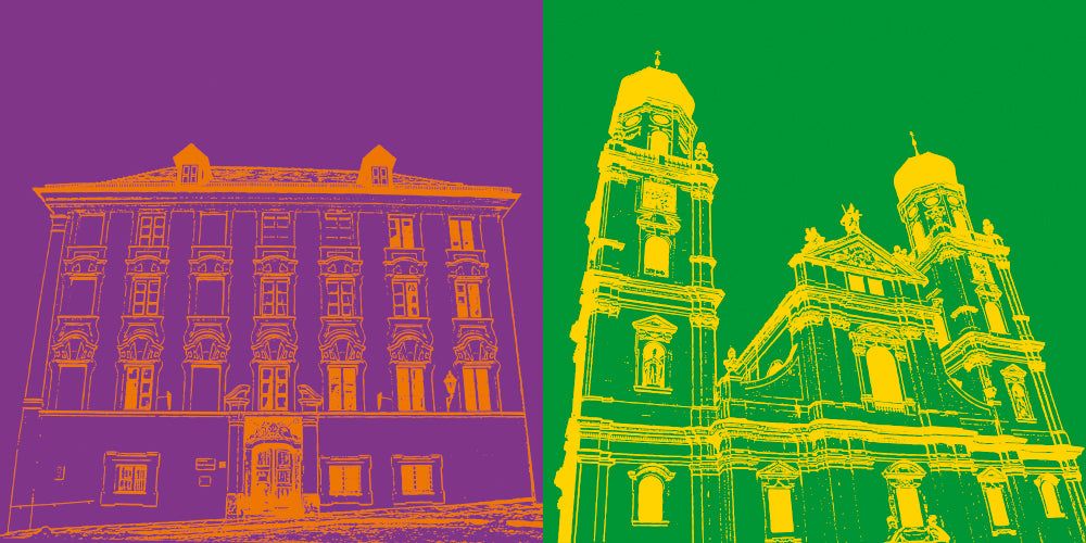 Leinwandbild Classics - Deutschland - Passau - 8904