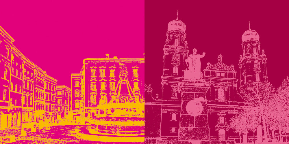 Leinwandbild Classics - Deutschland - Passau - 8905