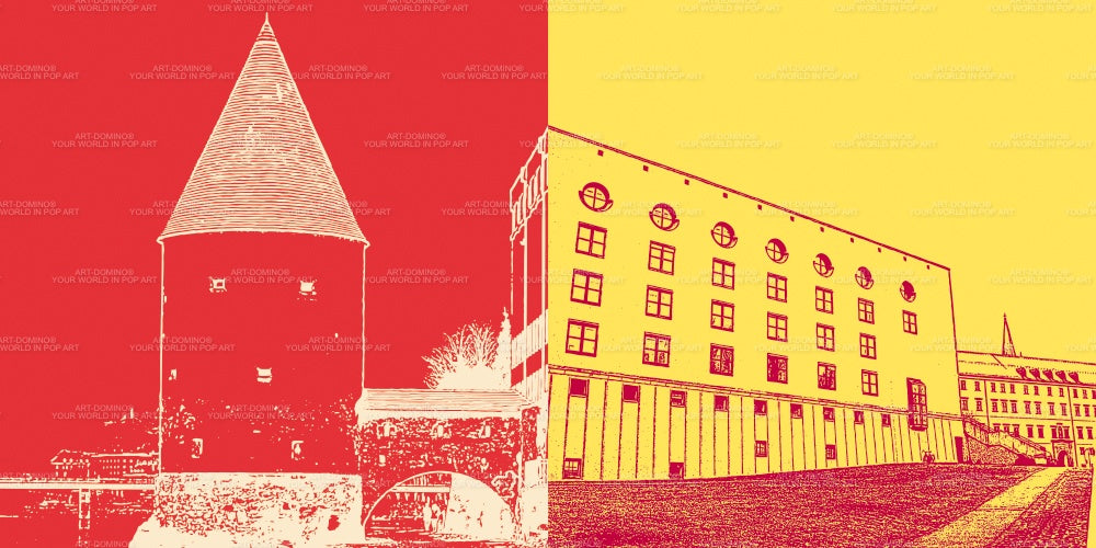 Leinwandbild Classics - Deutschland - Passau - 8907