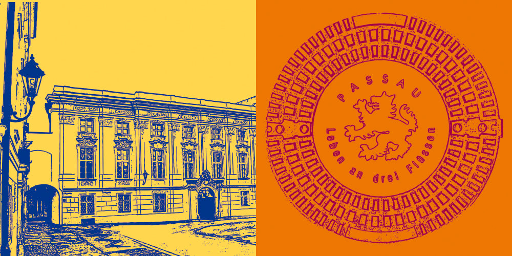 Leinwandbild Classics - Deutschland - Passau - 8909