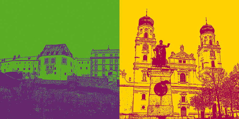 Leinwandbild Classics - Deutschland - Passau - 8911