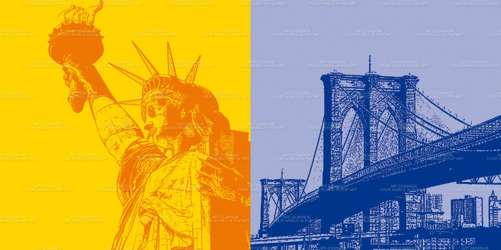 Leinwandbild Classics - USA - New York - 9005