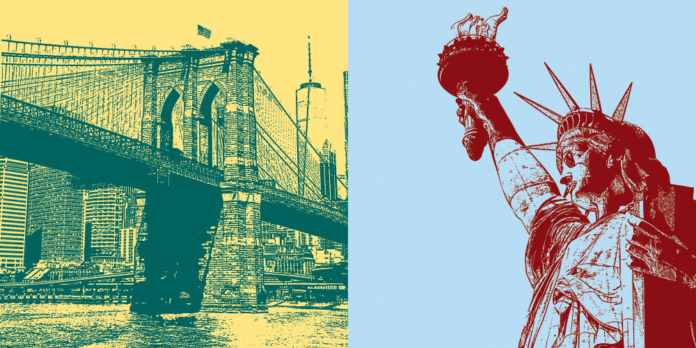 Leinwandbild Classics - USA - New York - 9039