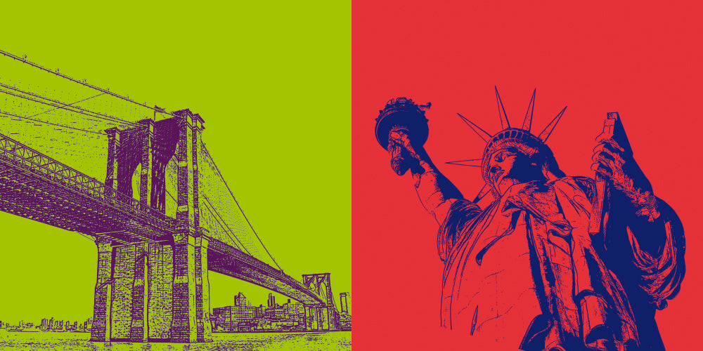 Leinwandbild Classics - USA - New York - 9042