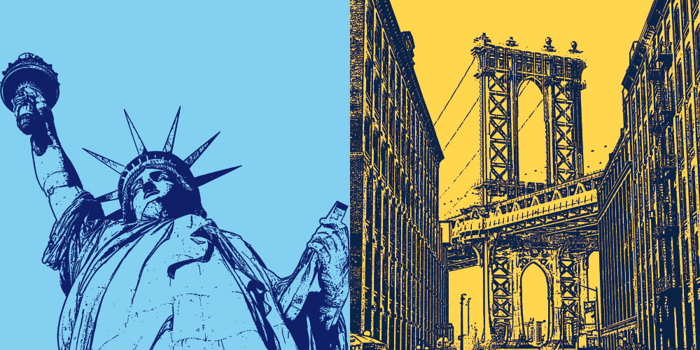 Leinwandbild Classics - USA - New York - 9043