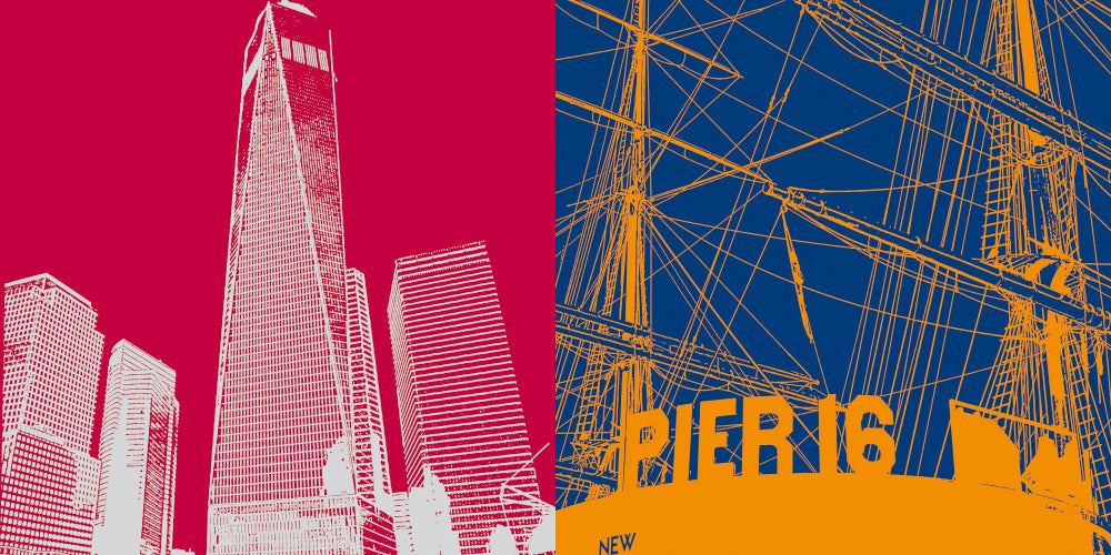 Leinwandbild Classics - USA - New York - 9055