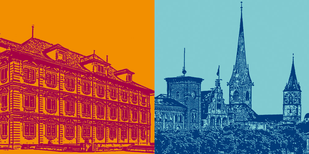 Leinwandbild Classics - Schweiz - Zürich - 9301