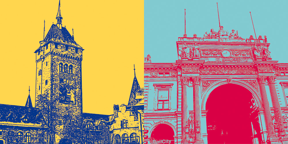 Leinwandbild Classics - Schweiz - Zürich - 9303