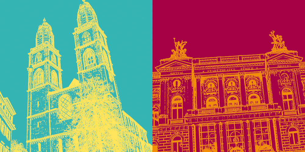 Leinwandbild Classics - Schweiz - Zürich - 9308