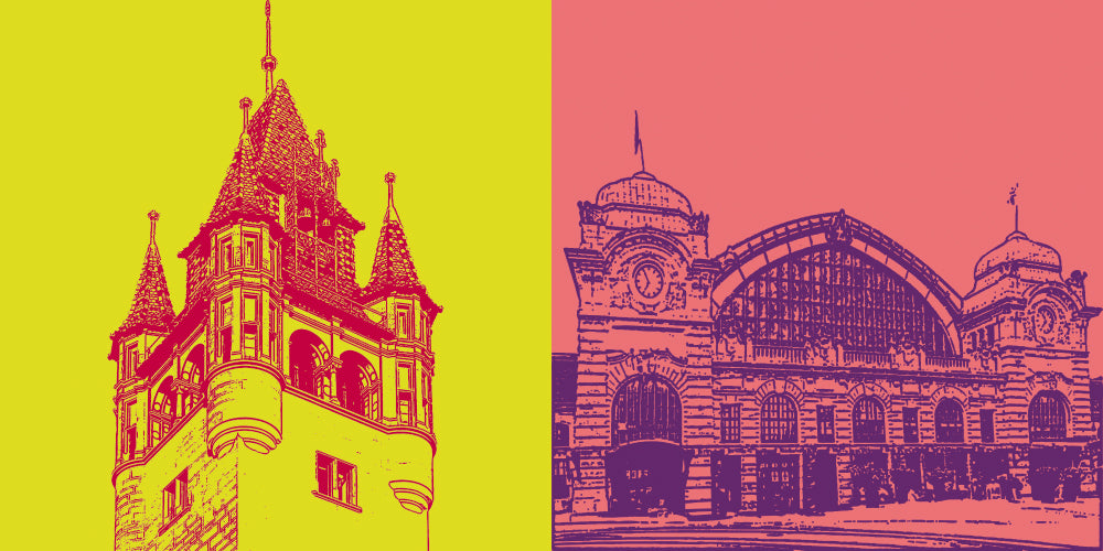 Leinwandbild Classics - Schweiz - Basel - 9401