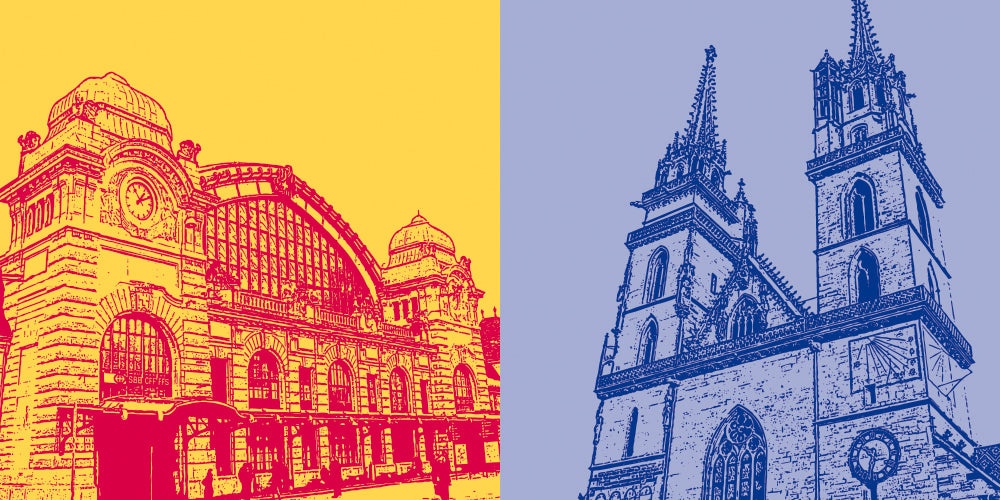 Leinwandbild Classics - Schweiz - Basel - 9418