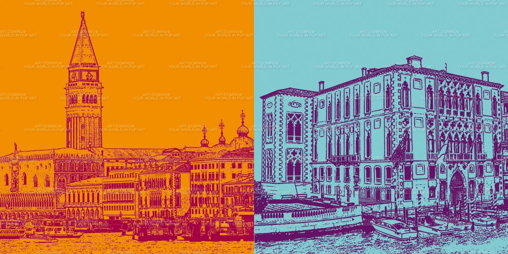 Leinwandbild Classics - Italien - Venedig - 9513