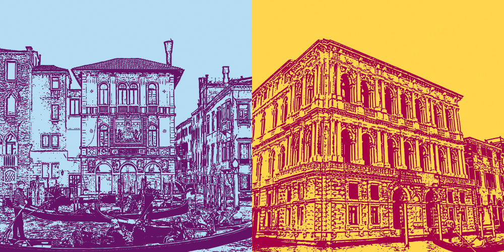 Leinwandbild Classics - Italien - Venedig - 9518