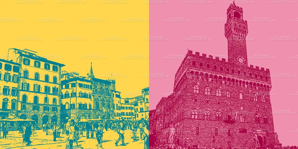 Leinwandbild Classics - Italien - Florenz - 9603