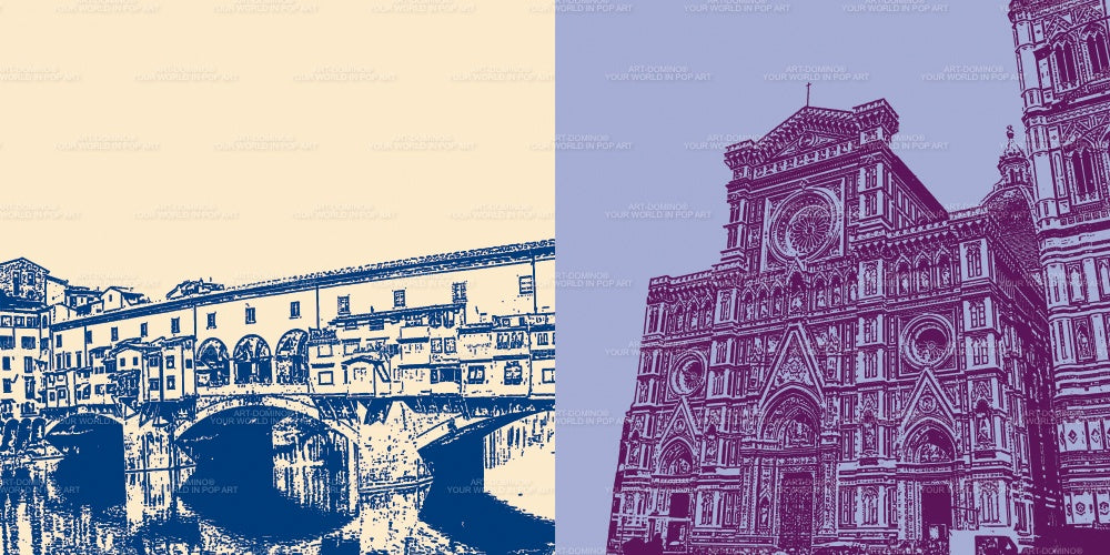 Leinwandbild Classics - Italien - Florenz - 9606