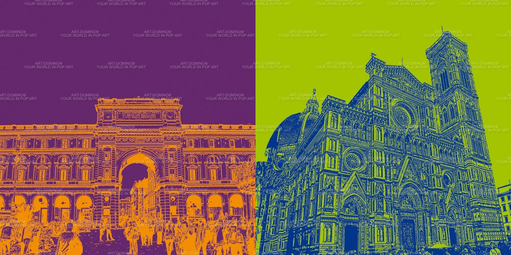 Leinwandbild Classics - Italien - Florenz - 9608