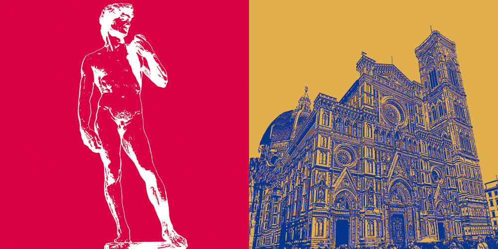 Leinwandbild Classics - Italien - Florenz - 9609