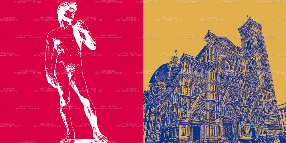 Leinwandbild Classics - Italien - Florenz - 9609