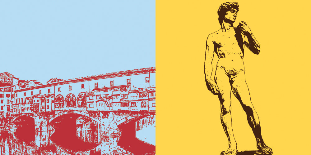 Leinwandbild Classics - Italien - Florenz - 9610