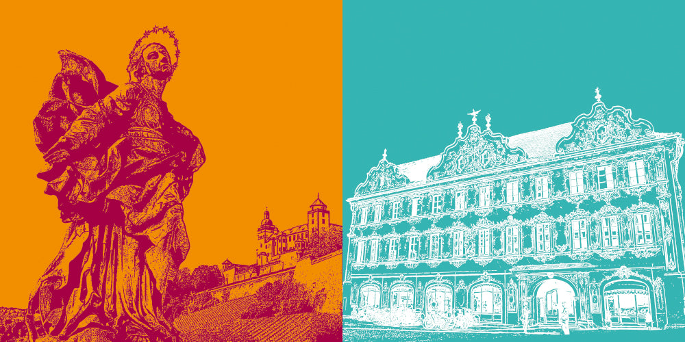 Leinwandbild Classics - Deutschland - Würzburg - 9700.701