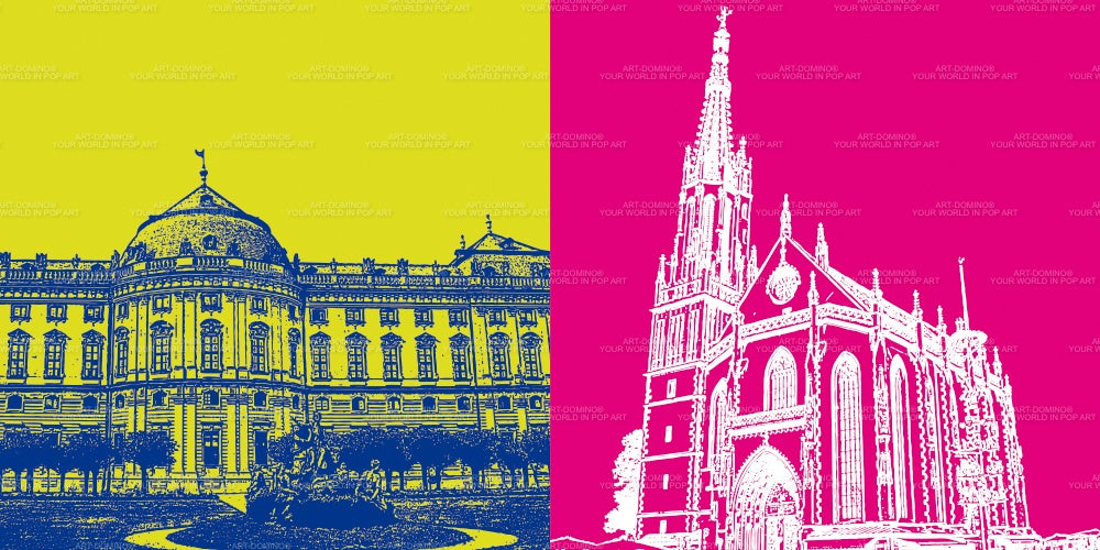 Leinwandbild Classics - Deutschland - Würzburg - 9700.708