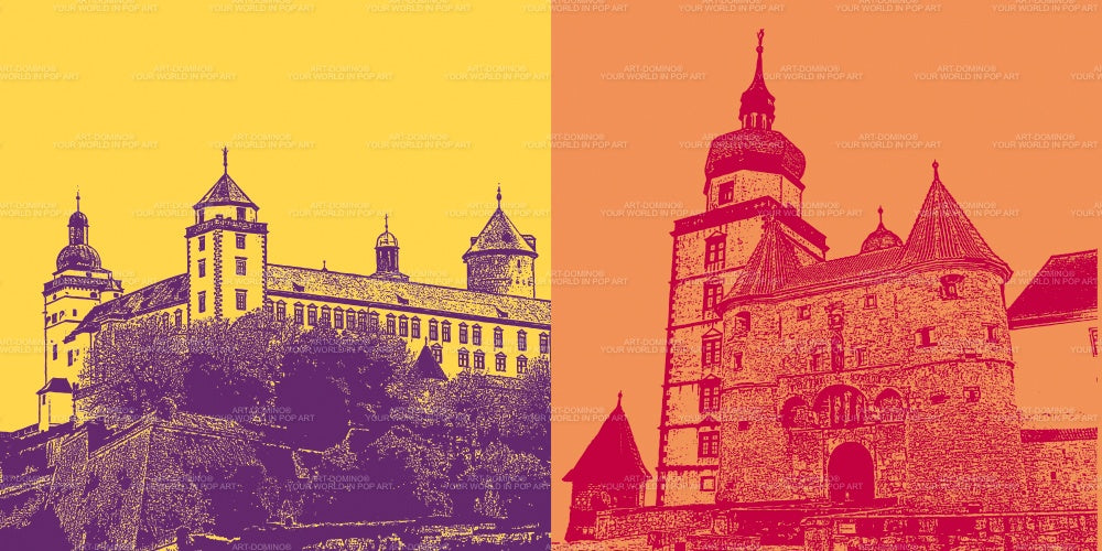 Leinwandbild Classics - Deutschland - Würzburg - 9700.709