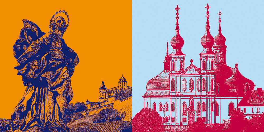 Leinwandbild Classics - Deutschland - Würzburg - 9700.710