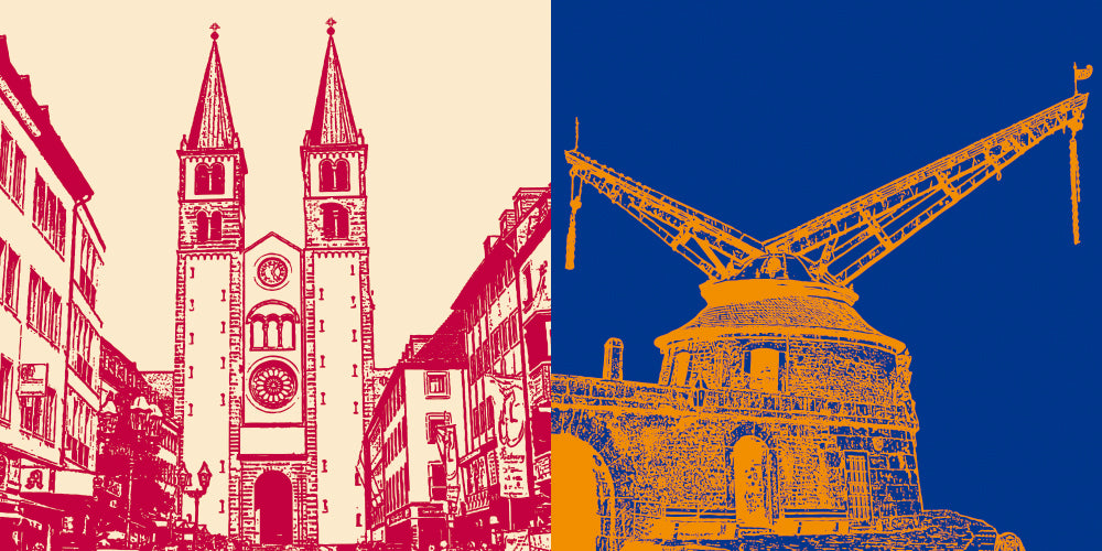 Leinwandbild Classics - Deutschland - Würzburg - 9700.712