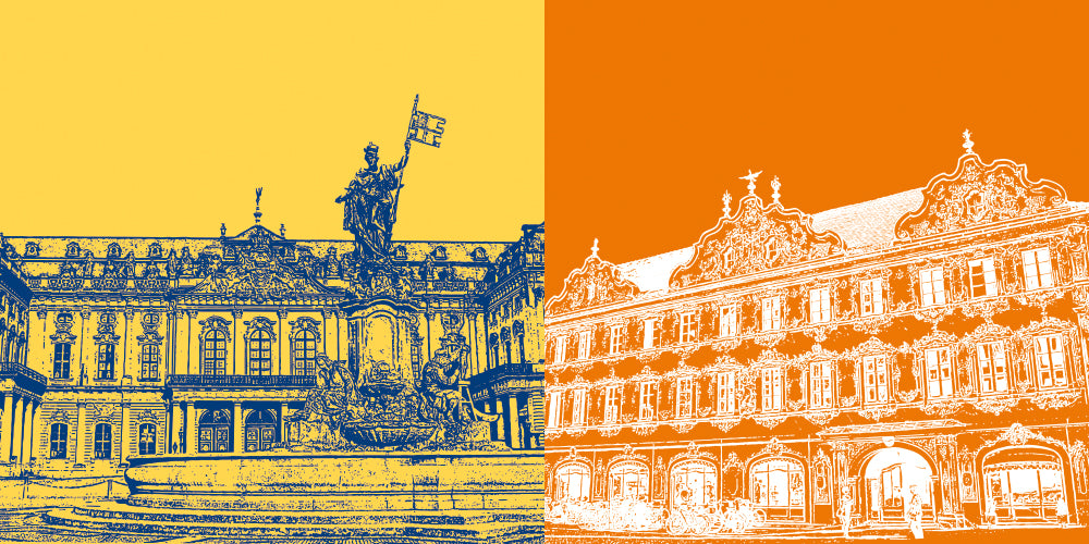 Leinwandbild Classics - Deutschland - Würzburg - 9700.714