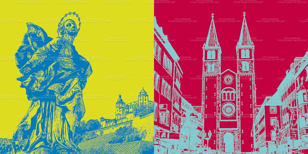 Leinwandbild Classics - Deutschland - Würzburg - 9700.718
