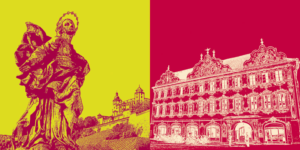 Leinwandbild Classics - Deutschland - Würzburg - 9700.719