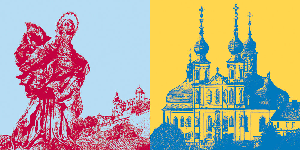 Leinwandbild Classics - Deutschland - Würzburg - 9700.722