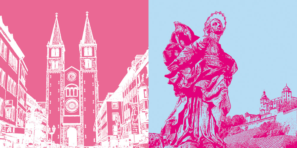 Leinwandbild Classics - Deutschland - Würzburg - 9700.725