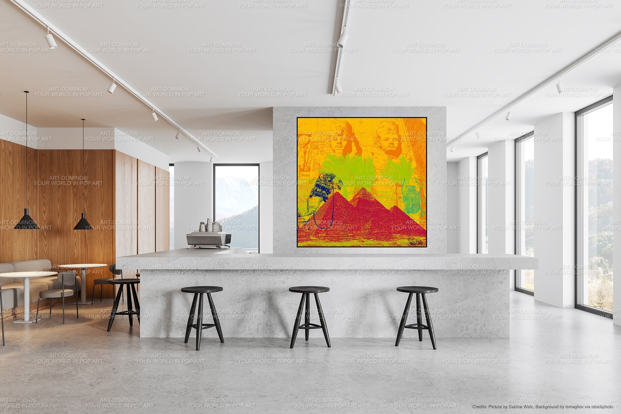 Acrylglas - Collage - Ägypten