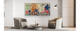 Alu-Dibond - USA - Miami - Collage - Gold
