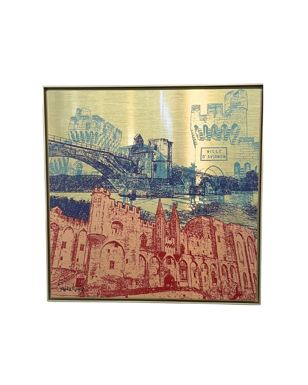 Alu-Dibond - Frankreich - Avignon - 01