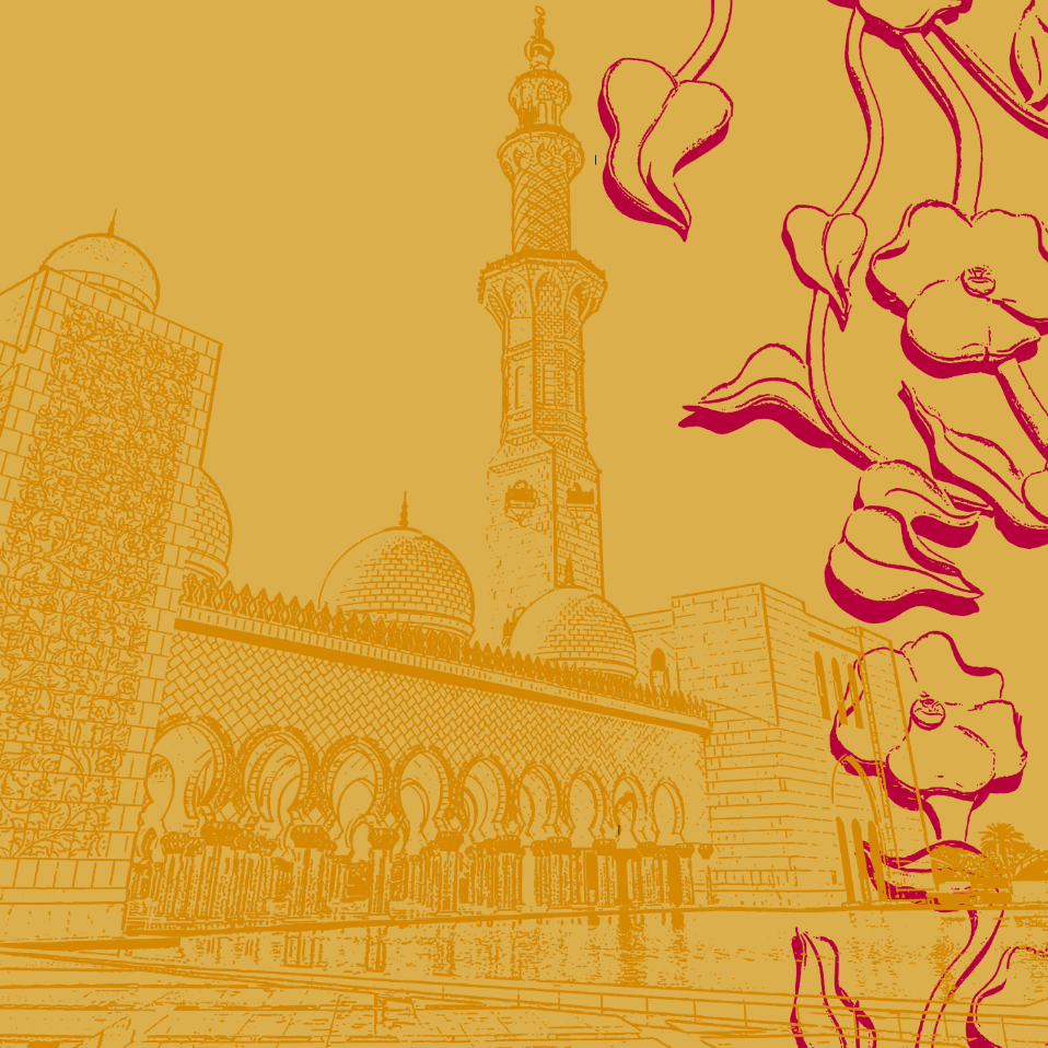 Alu-Dibond - Vereinigte Arabische Emirate - Abu Dhabi - Scheich-Zayid-Moschee