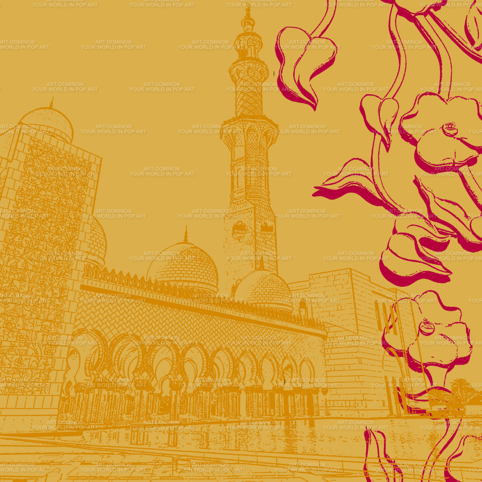 Alu-Dibond - Vereinigte Arabische Emirate - Abu Dhabi - Scheich-Zayid-Moschee