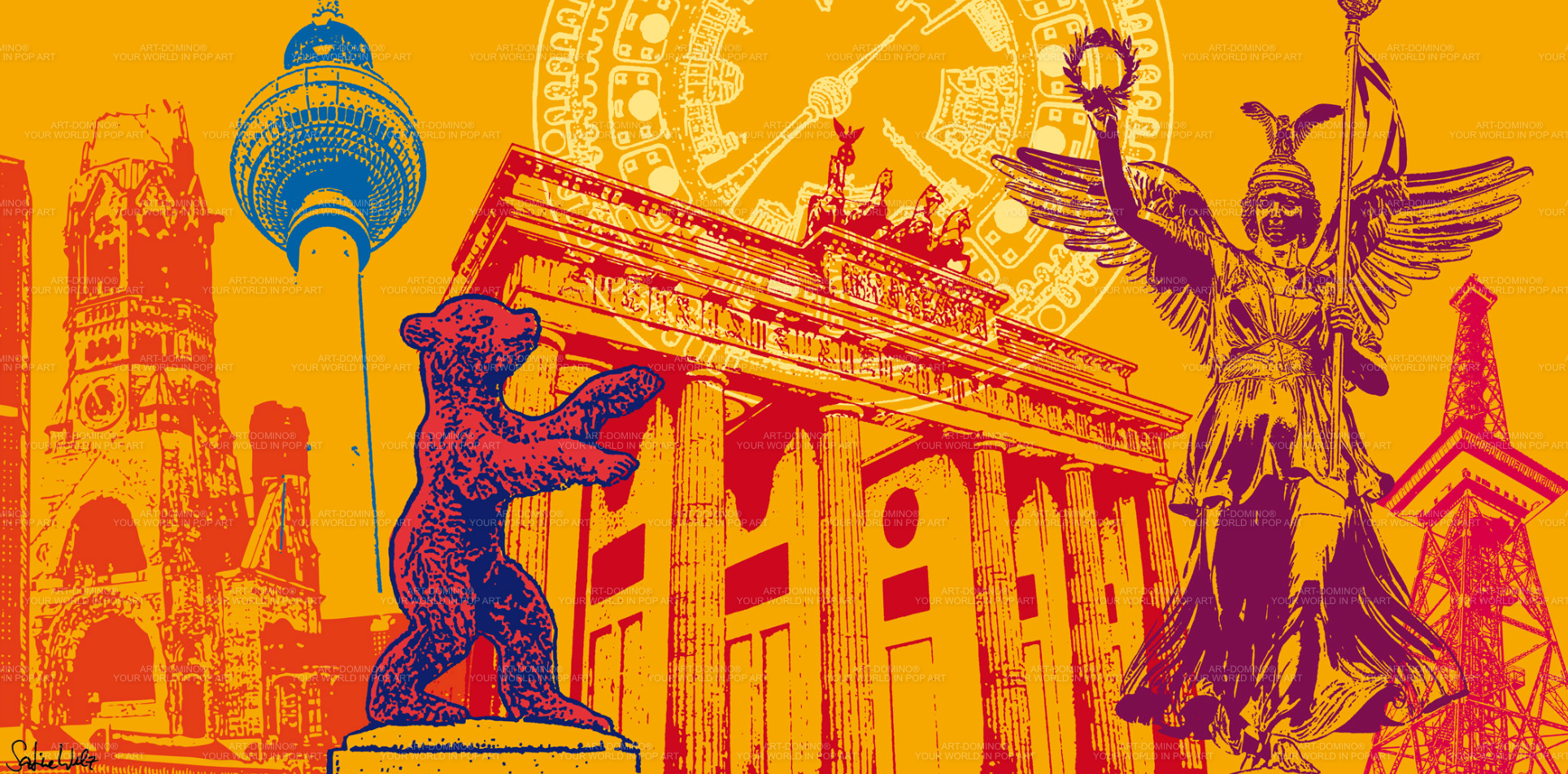 Acrylglas - Collage - Deutschland - Berlin