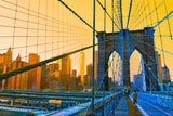 Acrylglas - USA - New York City - Brooklyn Bridge