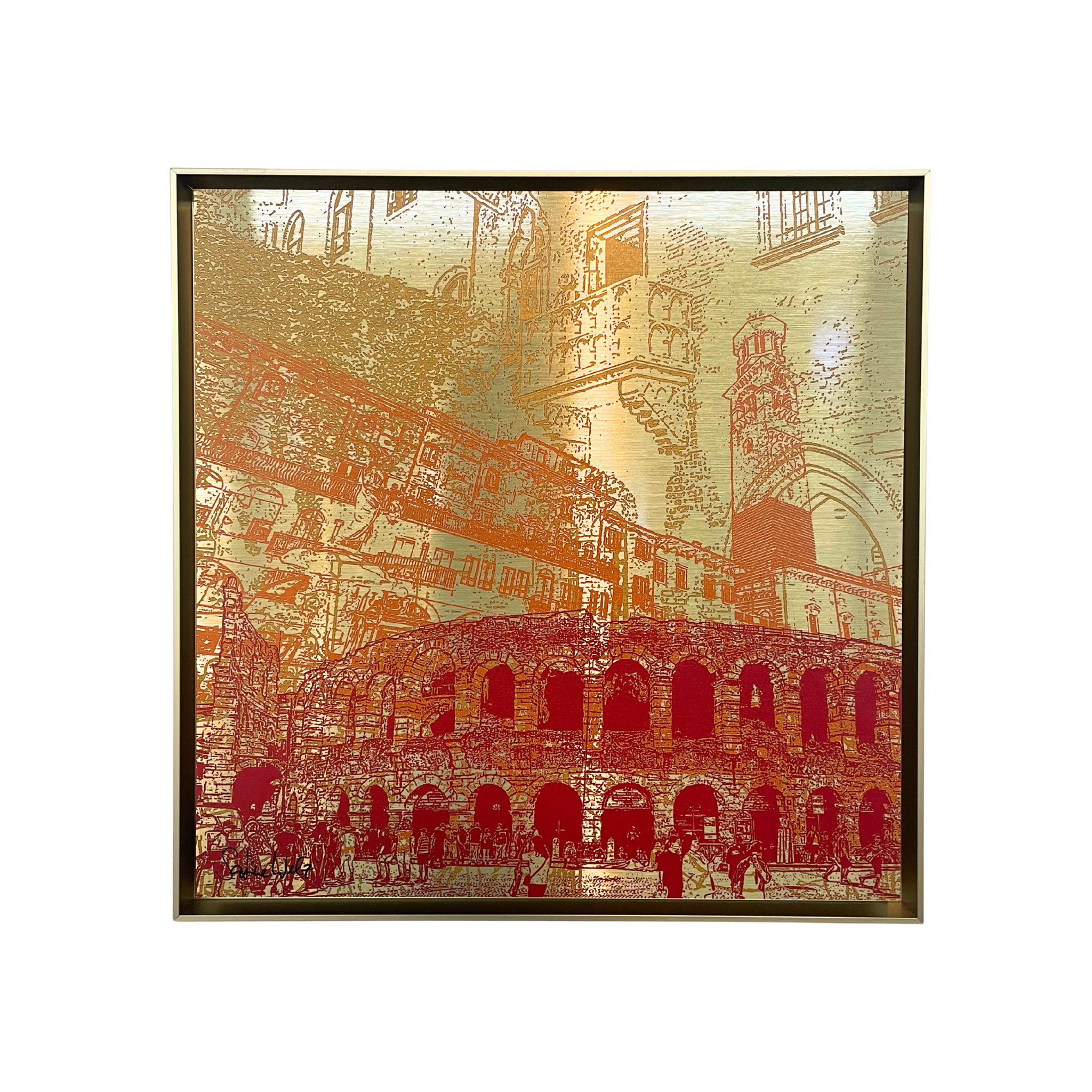 Alu-Dibond - Italien - Verona - 01