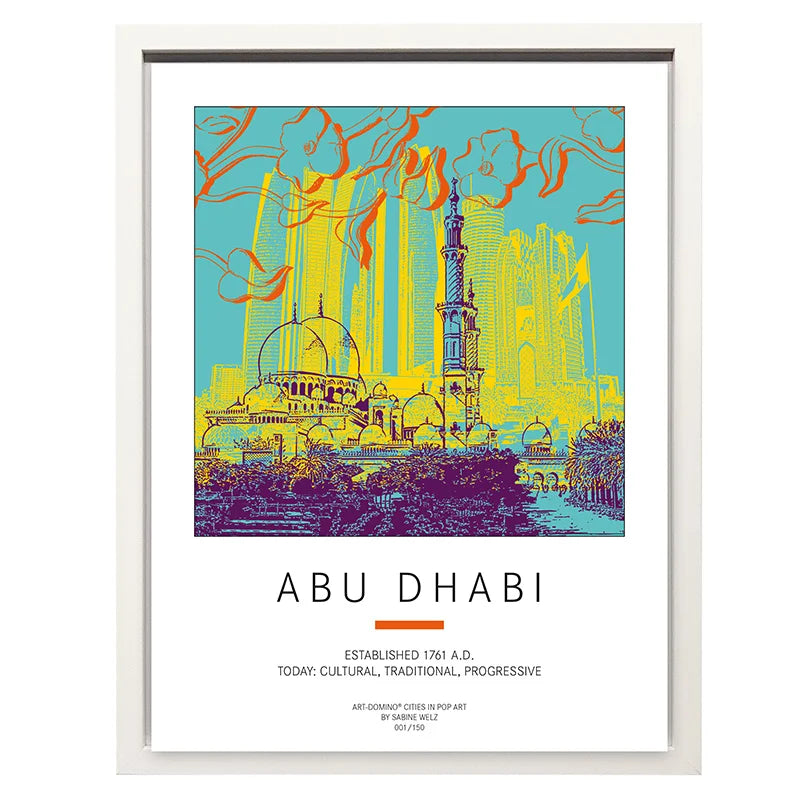 Plakat - Vereinigte Arabische Emirate - Abu Dhabi