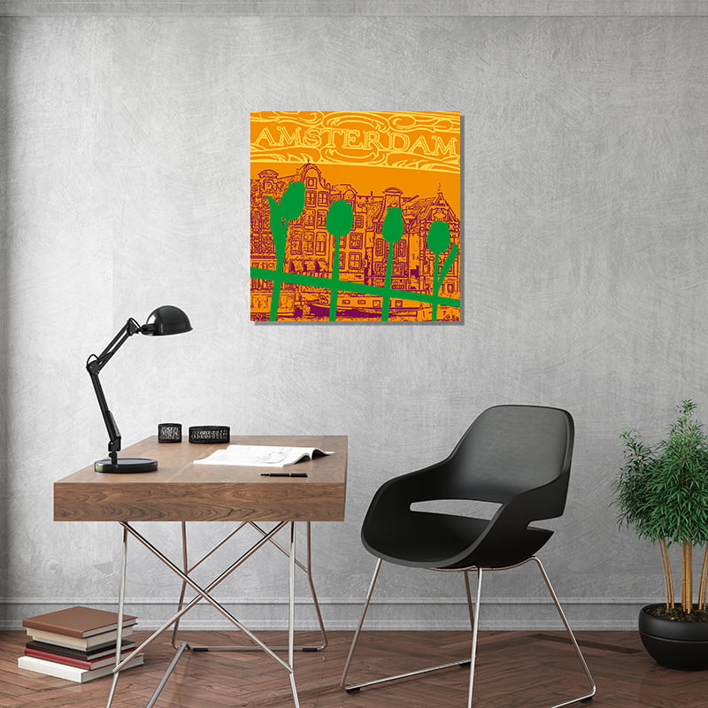 Leinwandbild - Collage - Niederlande - Amsterdam