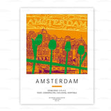 Plakat - Niederlande - Amsterdam