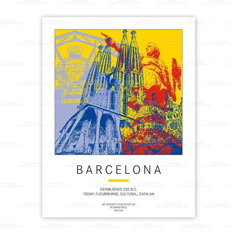 Plakat - Spanien - Barcelona
